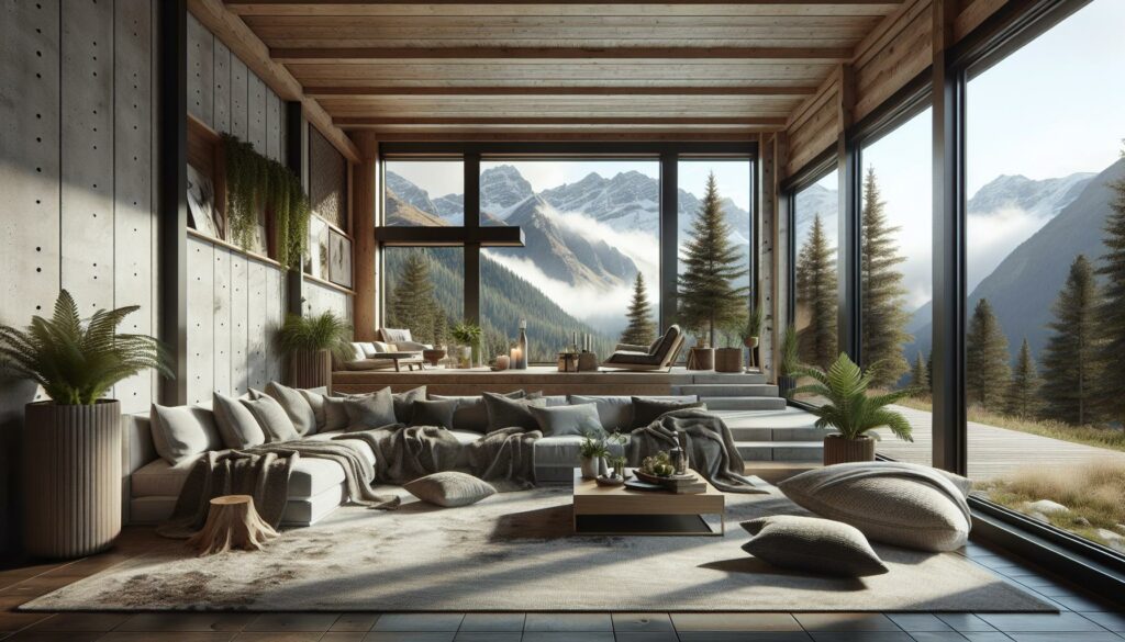 modern mountain home interior design ideas